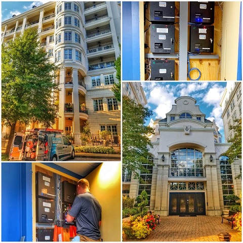 Commercial access-control project in North Carolina